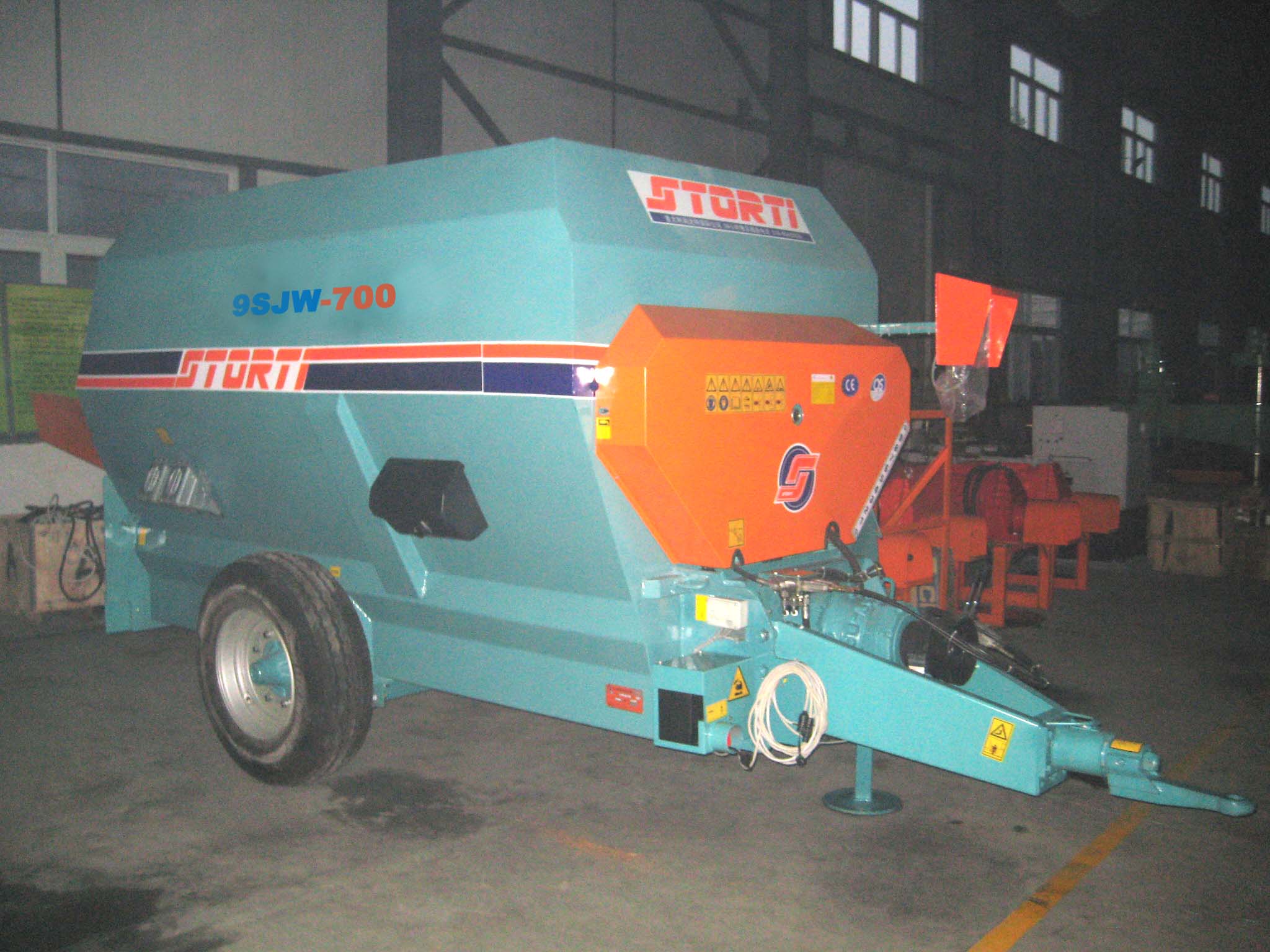 牵引式卧式7立方